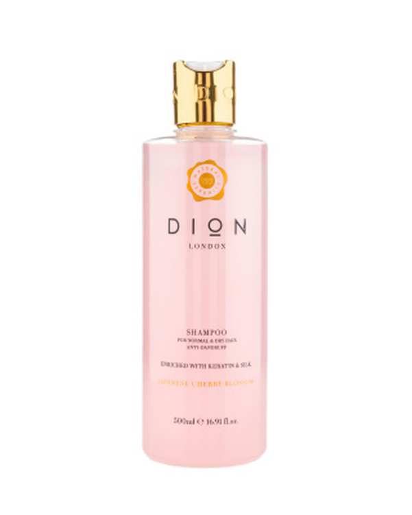 شامپو ضد شوره مو دیون لندن Dion London مناسب موهای نرمال و خشک با رایحه گیلاس ژاپنی 500ml