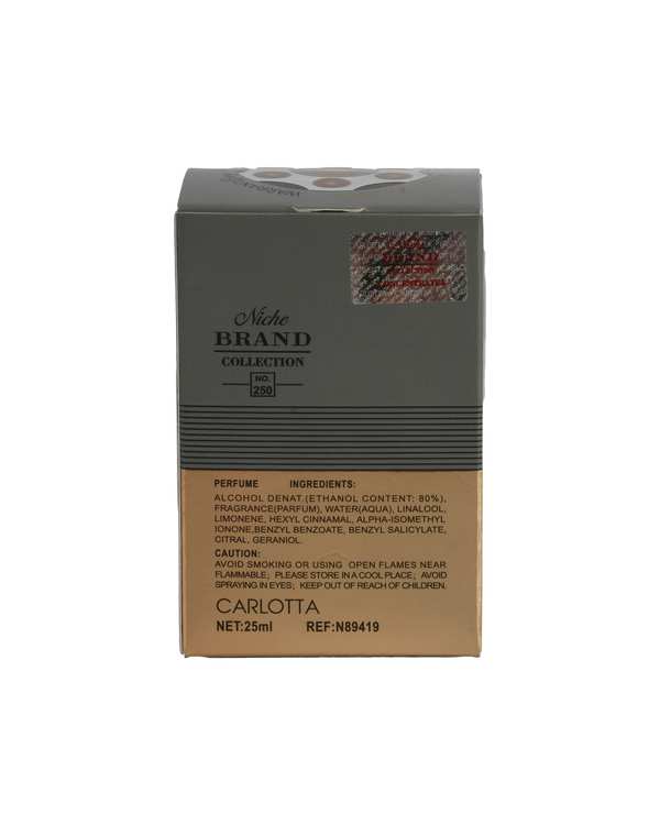 ادو پرفیوم جیبی مردانه کد 250 برند کالکشن Brand Collection مدل آزارو وانتد - تصویر 3