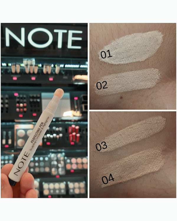 کانسیلر نوت Note مدل Perfecting Pen پرفکتینگ پن شماره 01 - تصویر 3
