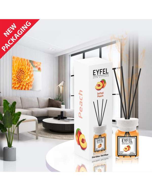 اسانس خوشبو کننده ایفل Eyfel با رایحه هلو 120ml - تصویر 3
