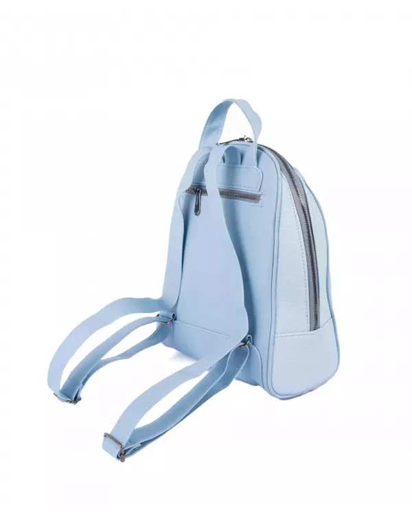 کوله پشتی زنانه کوله پشتی آبی روشن بیسراک Bisrak کد SL-385 - تصویر 3