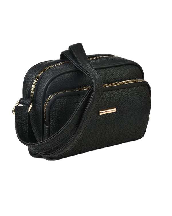کیف دوشی زنانه کیف دوشی مشکی بیسراک Bisrak کد 575 - تصویر 2