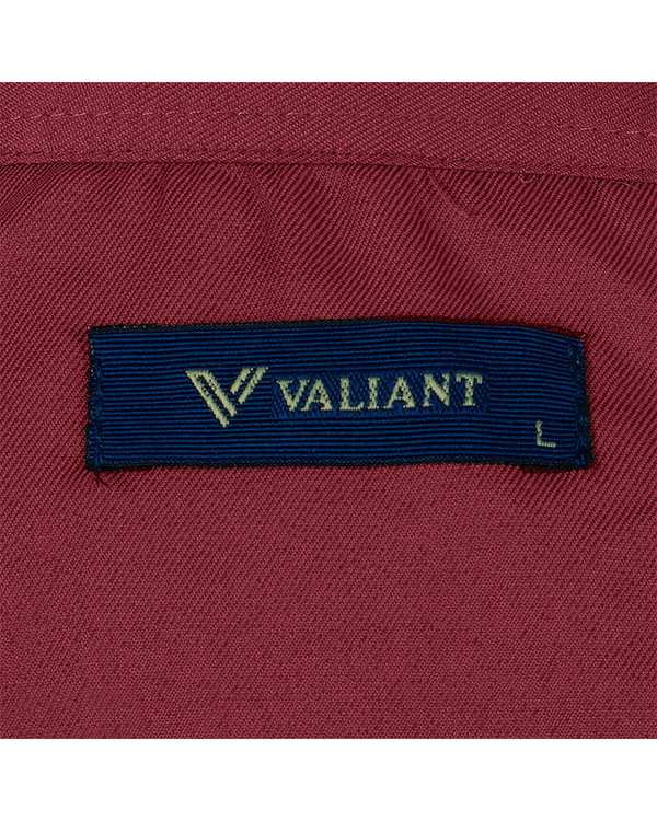 پیراهن مردانه زرشکی والیانت استایل Valiant Style مدل شانلی کد P200503 - تصویر 2