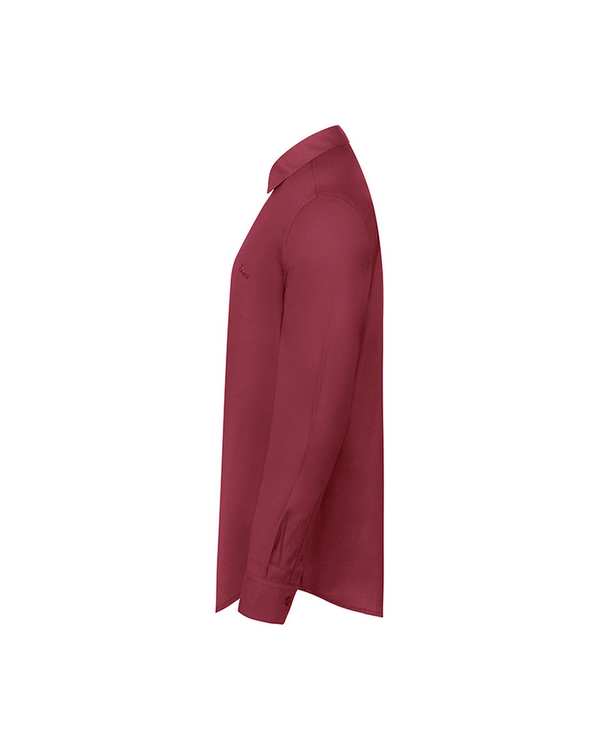 پیراهن مردانه زرشکی والیانت استایل Valiant Style مدل شانلی کد P200503 - تصویر 5