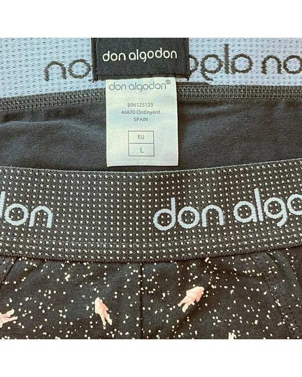 شورت مردانه اسلیپ طوسی don algodon مدل DOMUWPS27 هومنیتی Whomanity - تصویر 2