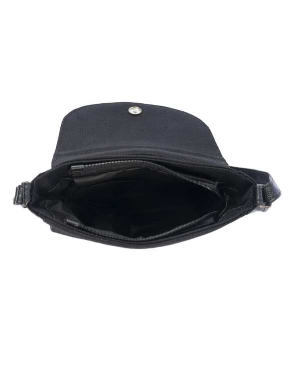 کیف دوشی دخترانه مشکی وندی Vandy مدل هانا طرح خونه جنگلی کد 1115 - تصویر 3