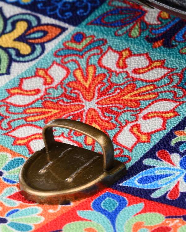 کیف دوشی وندی Vandy مدل نارگل طرح چهار خانه سنتی کد 1148 - تصویر 3