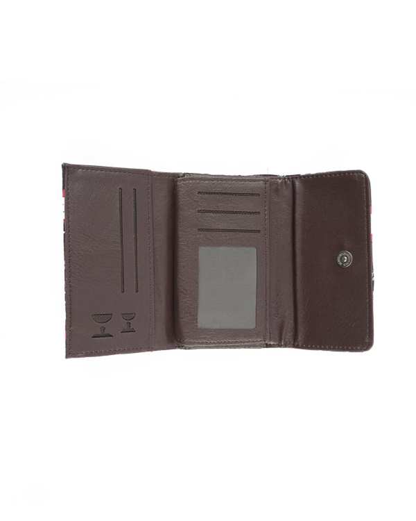 کیف پول وندی Vandy مدل شاپرک طرح جغد مشکی کد 1025 - تصویر 2