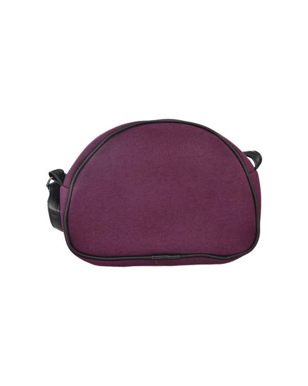 کیف دوشی بنفش وندی Vandy طرح گل پیازی کد 1112 - تصویر 2
