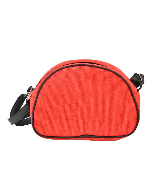 کیف دوشی قرمز وندی Vandy طرح دونات کد 1112 - تصویر 2