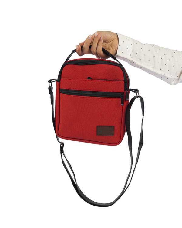 کیف دوشی قرمز وندی Vandy مدل تیام کد 1145 - تصویر 3