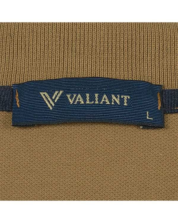 پولوشرت مردانه جودون خردلی والیانت استایل Valiant Style کد T100401 - تصویر 3