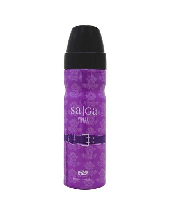 عطر جیبی زنانه عماد آرا Emadara مدل ساگا ویولت Saga Violet حجم 30ml