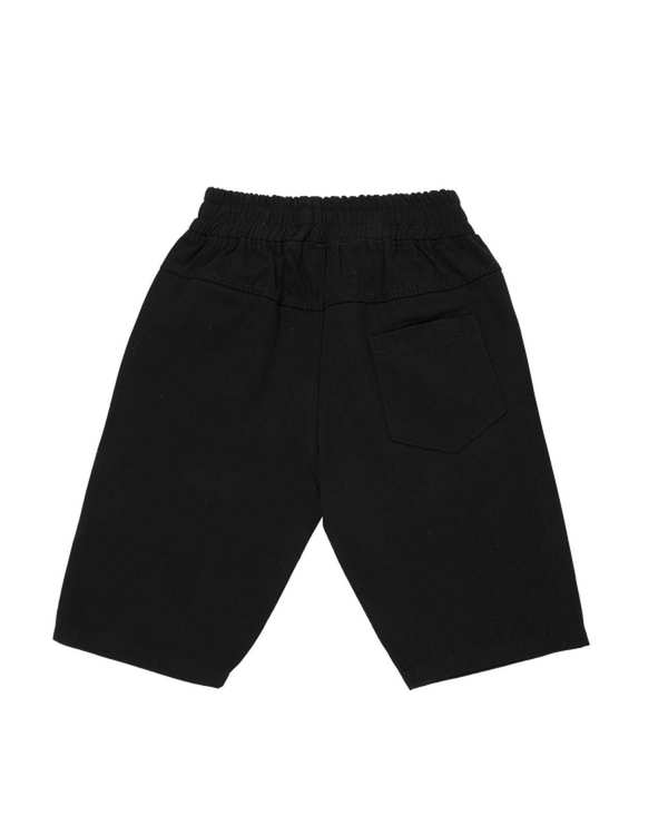 تاپ و تیشرت پسرانه ست تی شرت و شلوارک کتان پسرانه قرمز مشکی مرینو Merino طرح اسکیت کد 1066 - تصویر 5