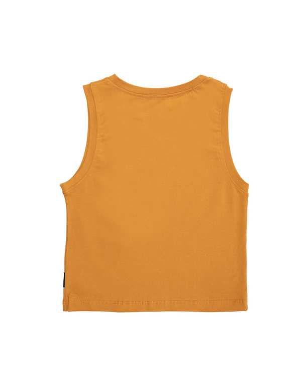 ست تاپ و شلوارک پسرانه نارنجی مرینو Merino طرح نخل ها کد 1170