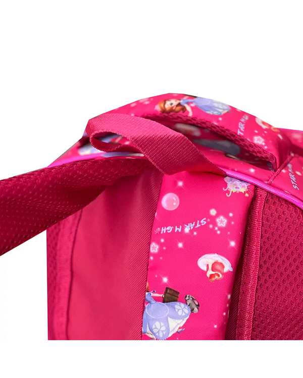 کوله پشتی دخترانه صورتی فوروارد Forward مدل FCLT3926 CINDRELLA طرح برجسته سوفیا - تصویر 9