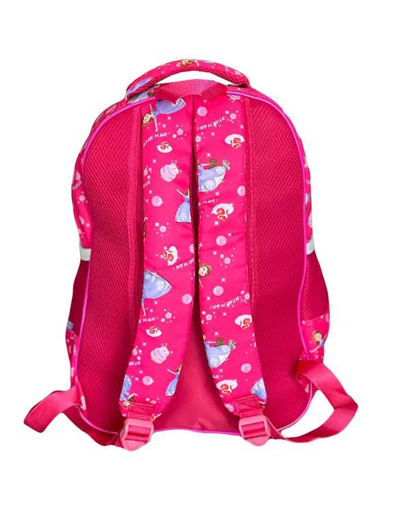 کوله پشتی دخترانه صورتی فوروارد Forward مدل FCLT3926 CINDRELLA طرح برجسته سوفیا - تصویر 10