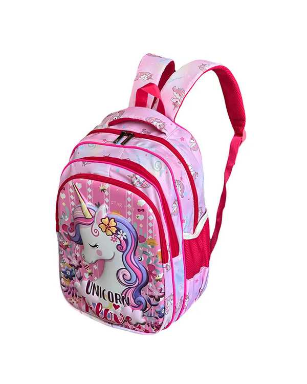 کوله پشتی دخترانه صورتی فوروارد Forward مدل 1 FCLT3921 UNICORN - تصویر 4