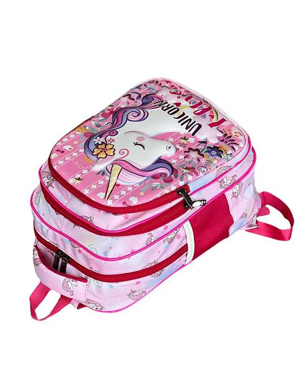 کوله پشتی دخترانه صورتی فوروارد Forward مدل 1 FCLT3921 UNICORN - تصویر 6
