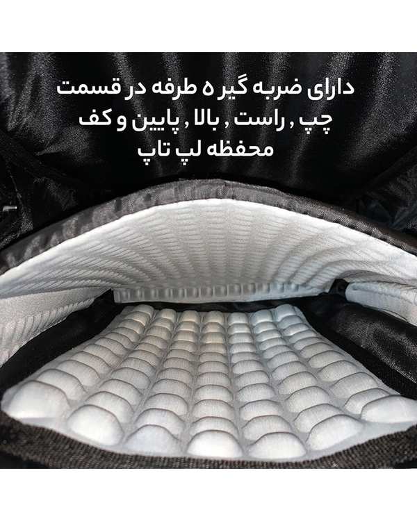 کوله پشتی لپ تاپ مشکی فوروارد Forward مدل FCLT8811 - تصویر 8