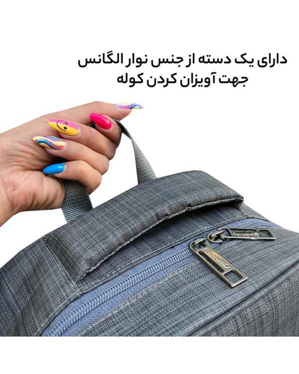 کوله پشتی طوسی فوروارد Forward مدل FCLT8866 PARAMOUNT CASE - تصویر 7