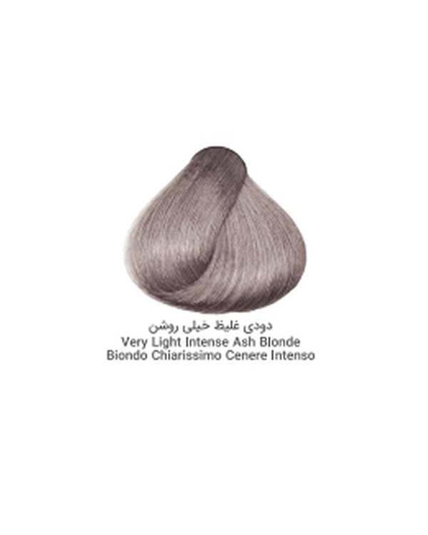 رنگ مو دودی غلیظ خیلی روشن کاسپین Caspian شماره 9.11 حجم 100ml - تصویر 3