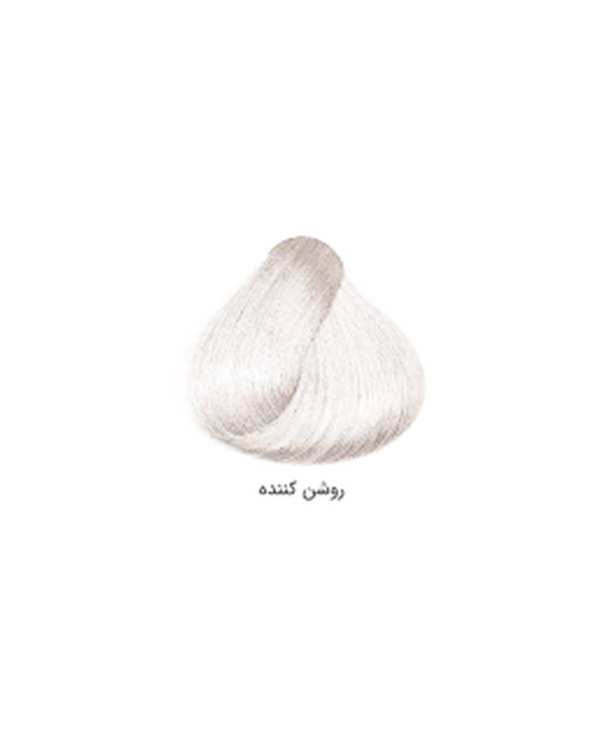 رنگ مو روشن کننده کاسپین Caspian شماره 000 حجم 100ml - تصویر 3