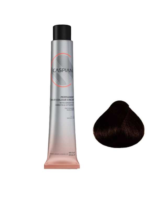 رنگ مو قهوه ای روشن کاسپین Caspian شماره 5.00N حجم 100ml