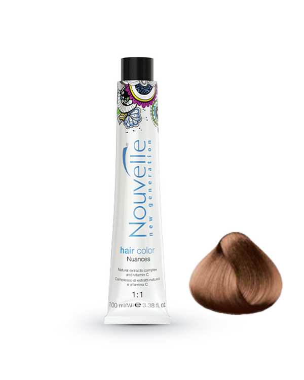رنگ مو بلوطی نوول Nouvelle شماره 7.74 حجم 100ml