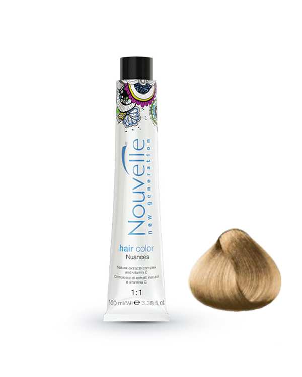 رنگ مو بلوند بژ گرم خیلی روشن نوول Nouvelle شماره 9.31 حجم 100ml