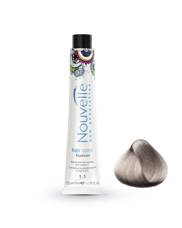 رنگ مو بلوند دودی غلیظ خیلی روشن نوول Nouvelle شماره 9.11 حجم 100ml