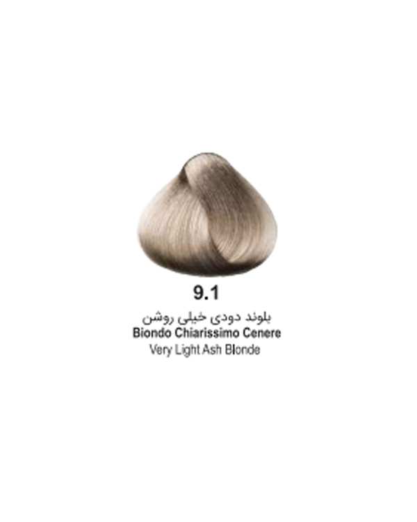 رنگ مو بلوند دودی خیلی روشن نوول Nouvelle شماره 9.1 حجم 100ml - تصویر 3