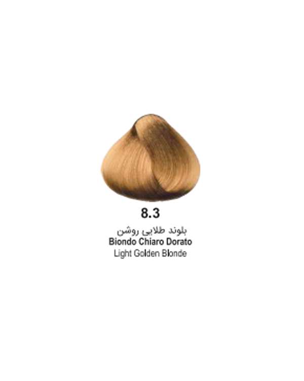 رنگ مو بلوند طلایی روشن نوول Nouvelle شماره 8.3 حجم 100ml - تصویر 3