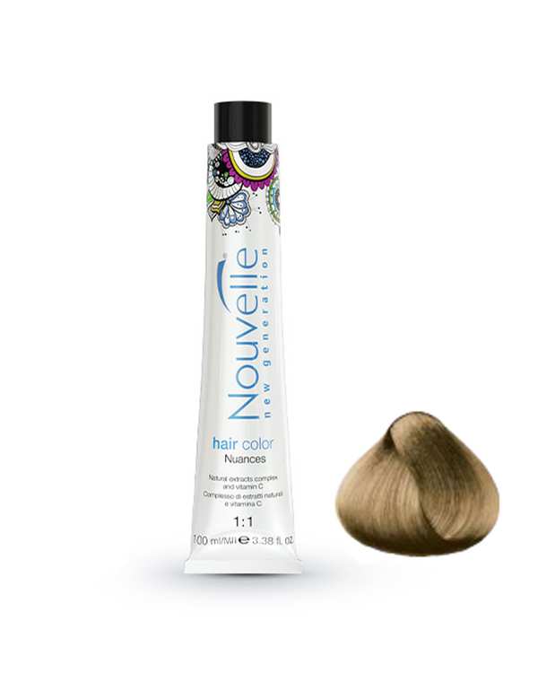 رنگ مو بلوند سرد روشن نوول Nouvelle شماره 8.2 حجم 100ml