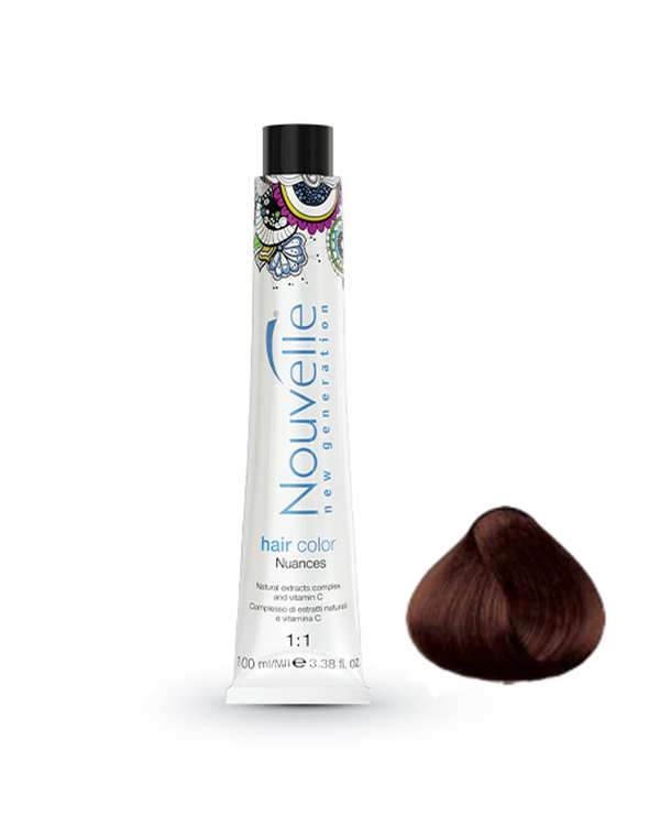 رنگ مو قهوه نوول Nouvelle شماره 4.45 حجم 100ml