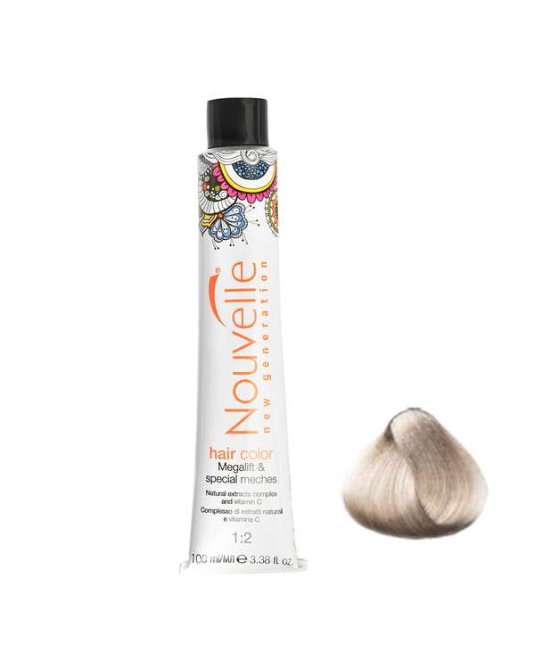 رنگ مو یونیک بلوند سرد آمیتیس نوول Nouvelle شماره 12.20 حجم 100ml