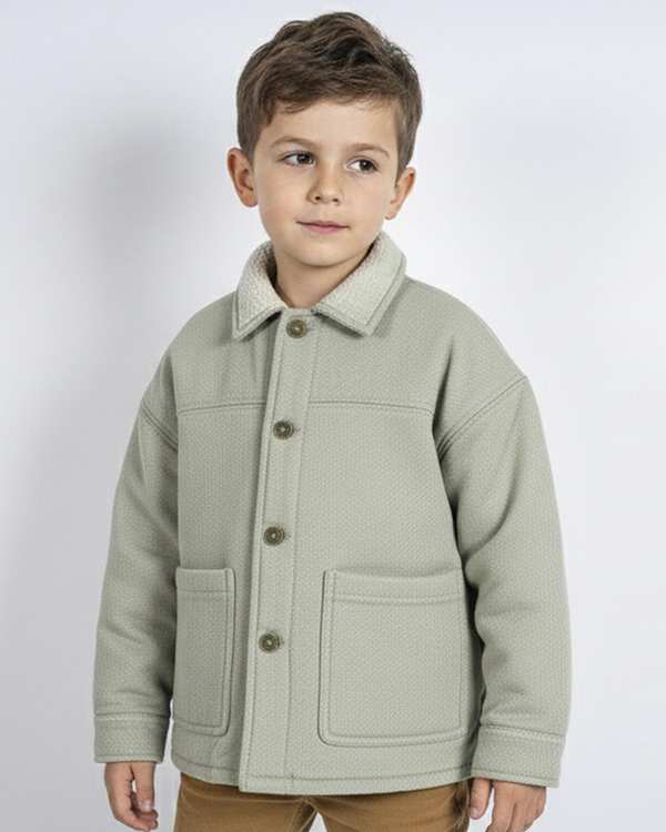 کت کتان پسرانه سبز ملورینا Melorina کد 7223