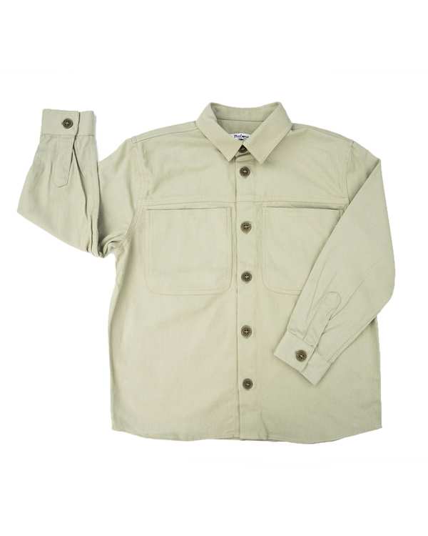 پیراهن کتان بچگانه سبز ملورینا Melorina کد 7334