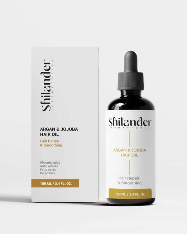 روغن تقویت کننده مو شیلاندر Shilander حاوی روغن آرگان و جوجوبا