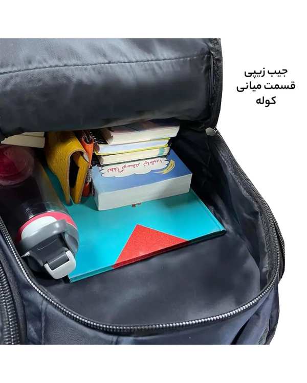 کوله پشتی لپ تاپ مشکی فوروارد Forward مدل FCLT77041 BEST STYLE - تصویر 6