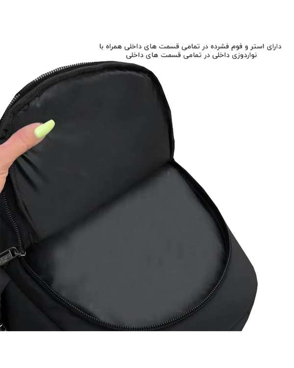 کوله پشتی لپ تاپ مشکی فوروارد Forward مدل FCLT77041 BEST STYLE - تصویر 12
