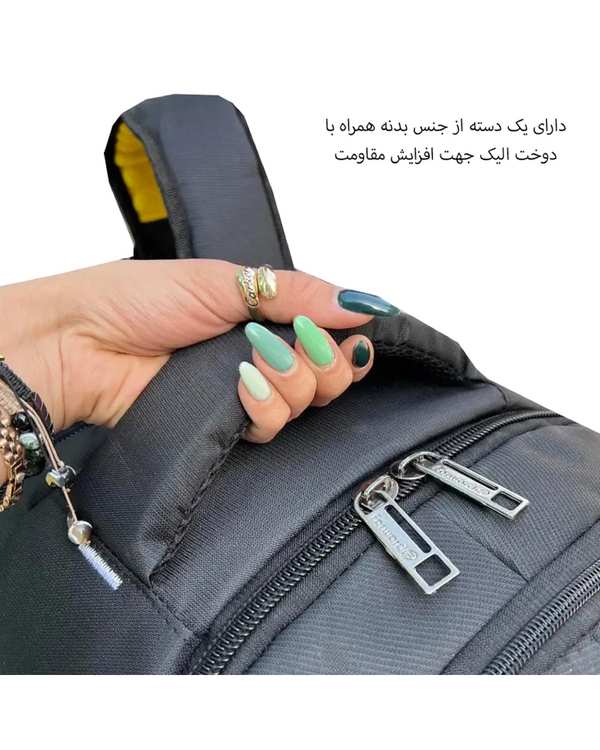 کوله پشتی لپ تاپ مشکی فوروارد Forward مدل FCLT77021 - تصویر 7