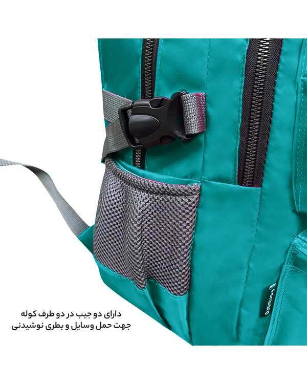 کوله پشتی فیروزه ای فوروارد Forward مدل FCLT6006 - تصویر 4