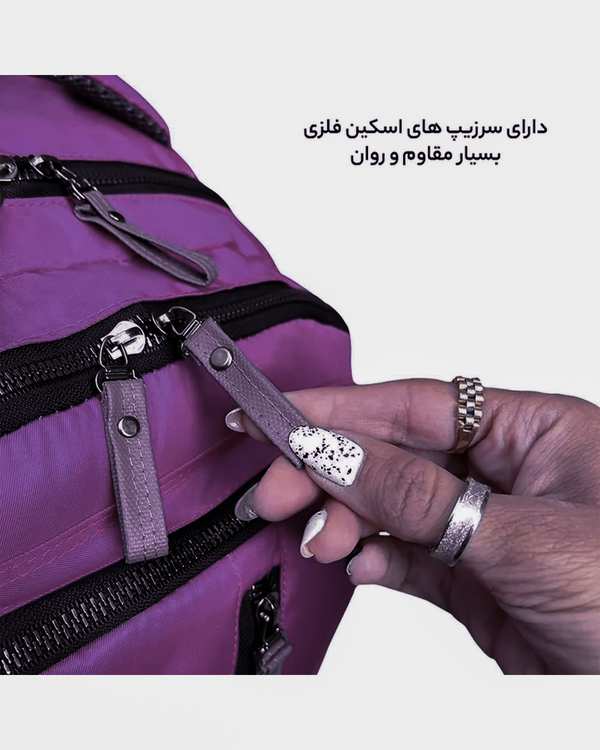 کوله پشتی بنفش فوروارد Forward مدل FCLT6006 - تصویر 6
