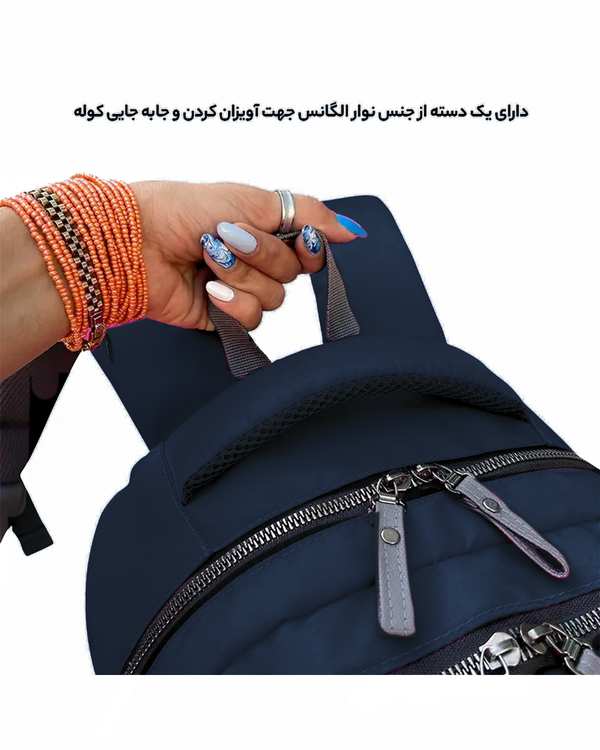 کوله پشتی سرمه ای فوروارد Forward مدل FCLT6007 - تصویر 11