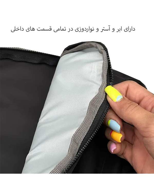 کوله پشتی مشکی فوروارد Forward مدل FCLT6012 PASSERINE - تصویر 6