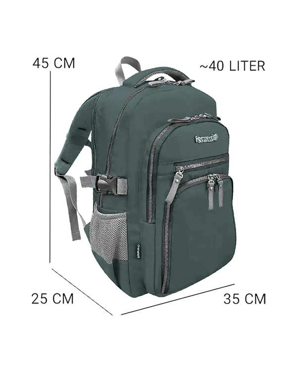 کوله پشتی سبز تیره فوروارد Forward مدل FCLT6007 - تصویر 2