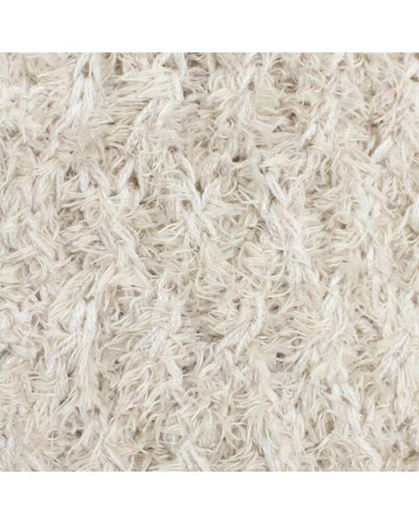 کلاه، دستکش و شال گردن زنانه ست شال گردن و کلاه بافت ریب با نخ پرز کرم تارتن Tartan کد 81212000112 - تصویر 2