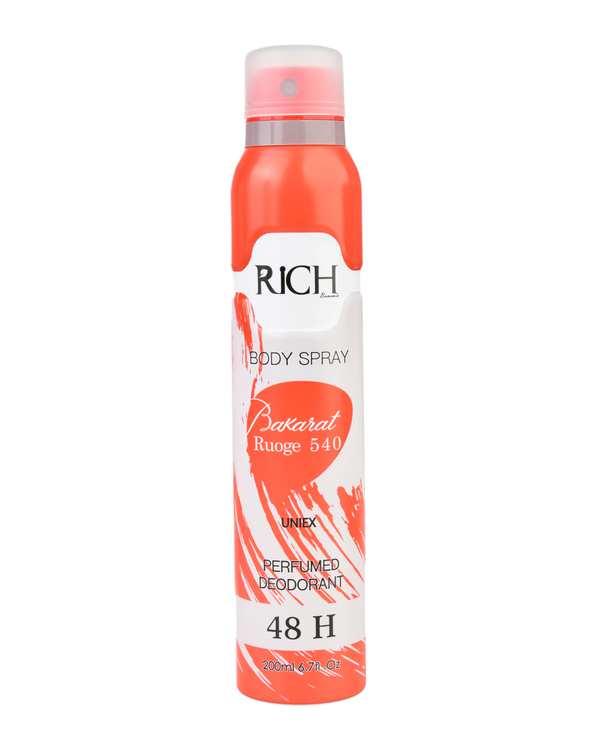 اسپری بدن Rich Bonomia با رایحه BAKARAT RUOGE حجم 200ml