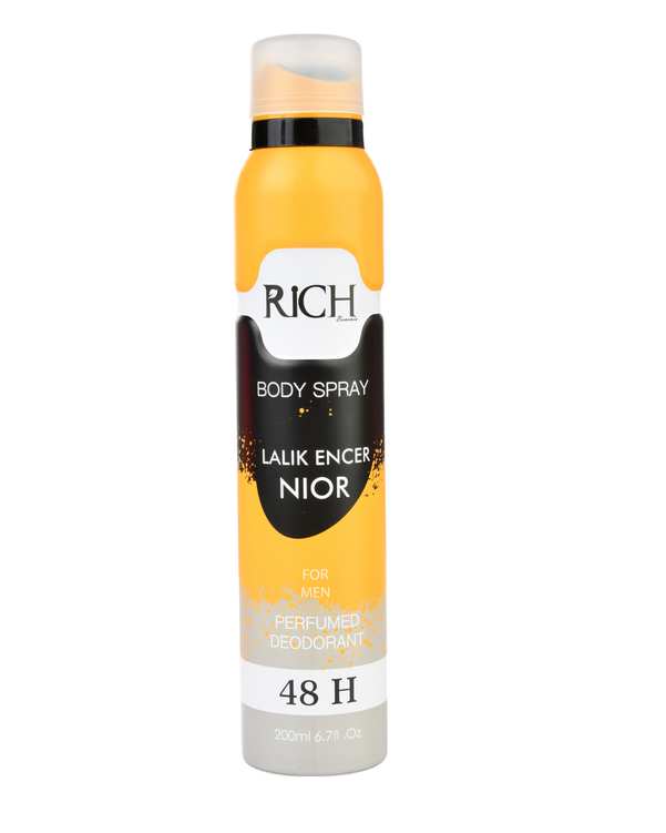 اسپری بدن مردانه Rich Bonomia با رایحه LALIK ENCER NIOR حجم 200ml